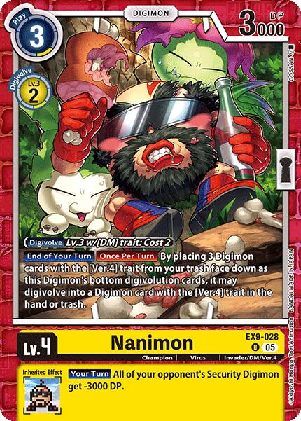 Nanimon [EX9-028] [Versus Monsters] | Card Merchant Takapuna