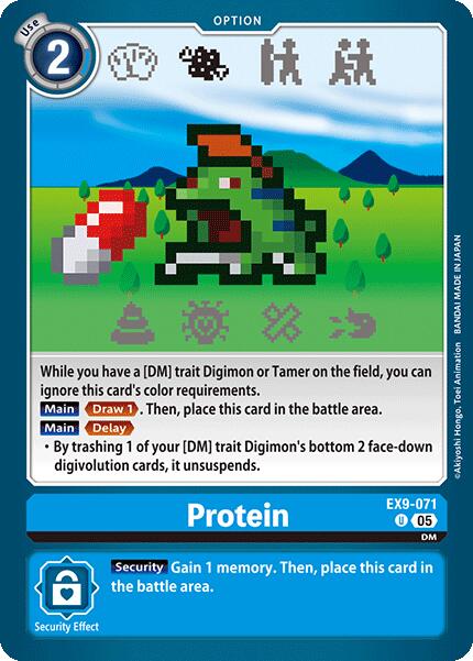 Protein [EX9-071] [Versus Monsters] | Card Merchant Takapuna