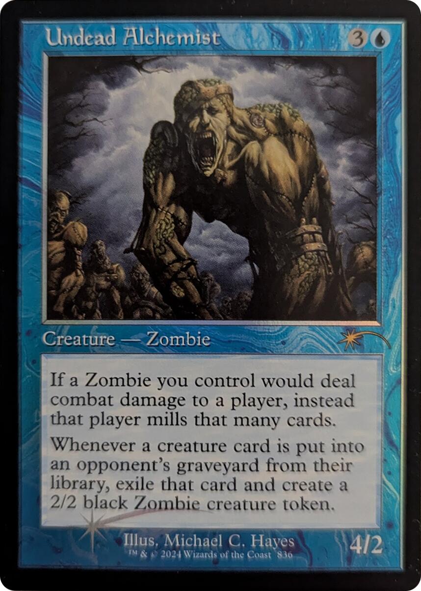 Undead Alchemist (Retro Frame) [Secret Lair Drop Series] | Card Merchant Takapuna