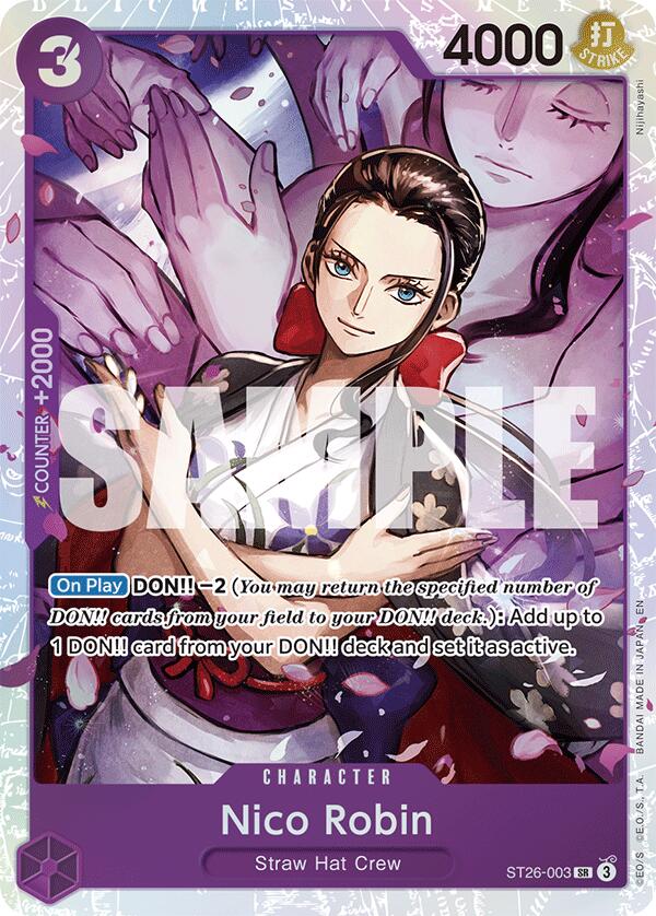 Nico Robin [Starter Deck: Purple/Black Monkey.D.Luffy] | Card Merchant Takapuna