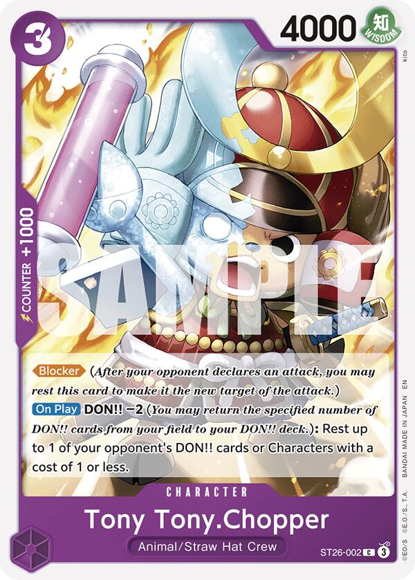 Tony Tony.Chopper [Starter Deck: Purple/Black Monkey.D.Luffy] | Card Merchant Takapuna