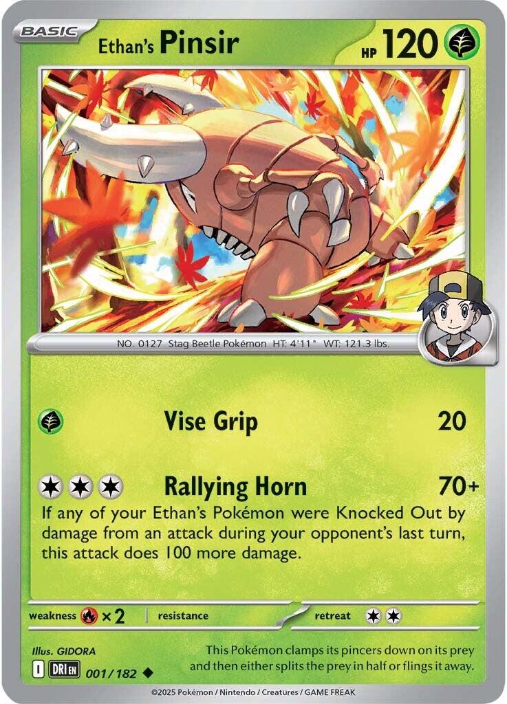 Ethan's Pinsir (001/182) [Scarlet & Violet: Destined Rivals] | Card Merchant Takapuna