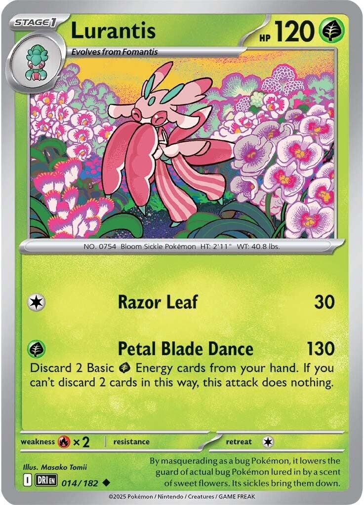 Lurantis (014/182) [Scarlet & Violet: Destined Rivals] | Card Merchant Takapuna