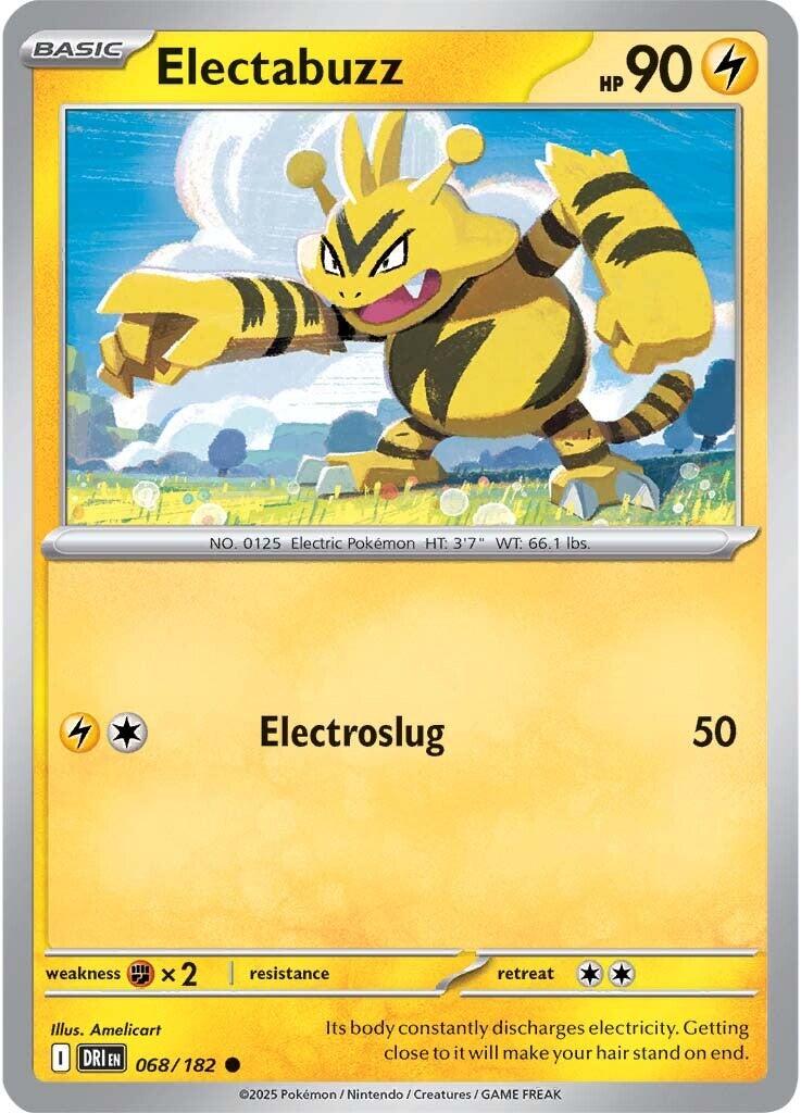 Electabuzz (068/182) [Scarlet & Violet: Destined Rivals] | Card Merchant Takapuna