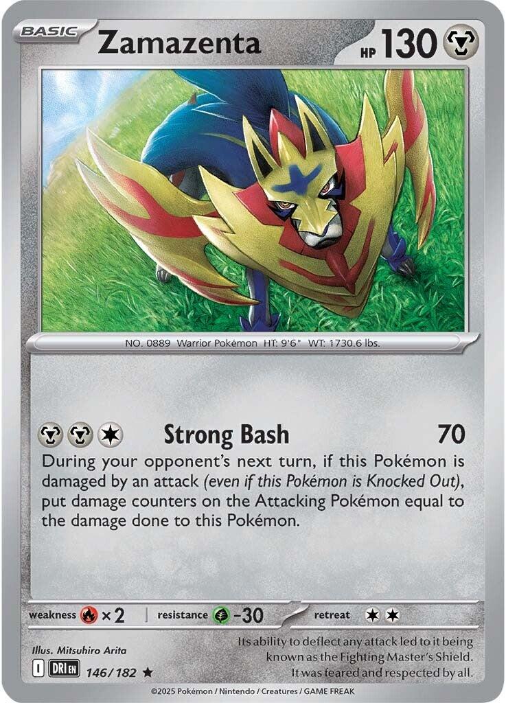 Zamazenta (146/182) [Scarlet & Violet: Destined Rivals] | Card Merchant Takapuna