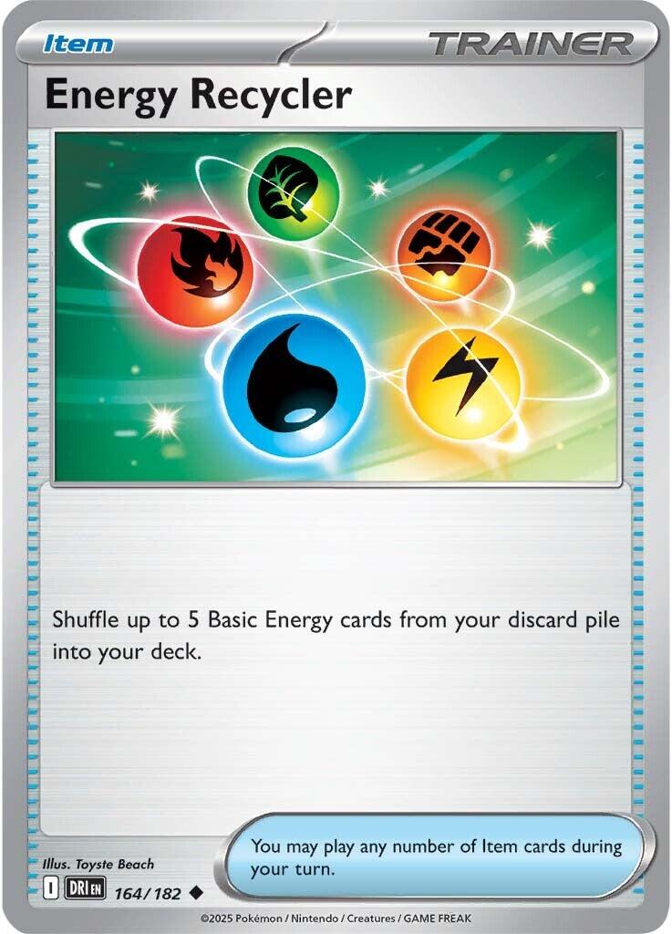 Energy Recycler (164/182) [Scarlet & Violet: Destined Rivals] | Card Merchant Takapuna