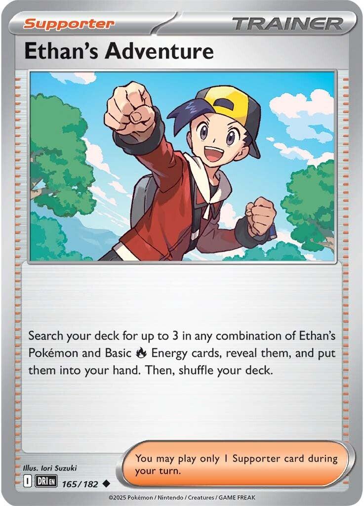Ethan's Adventure (165/182) [Scarlet & Violet: Destined Rivals] | Card Merchant Takapuna