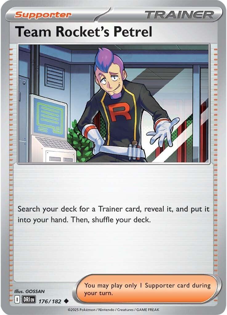 Team Rocket's Petrel (176/182) [Scarlet & Violet: Destined Rivals] | Card Merchant Takapuna