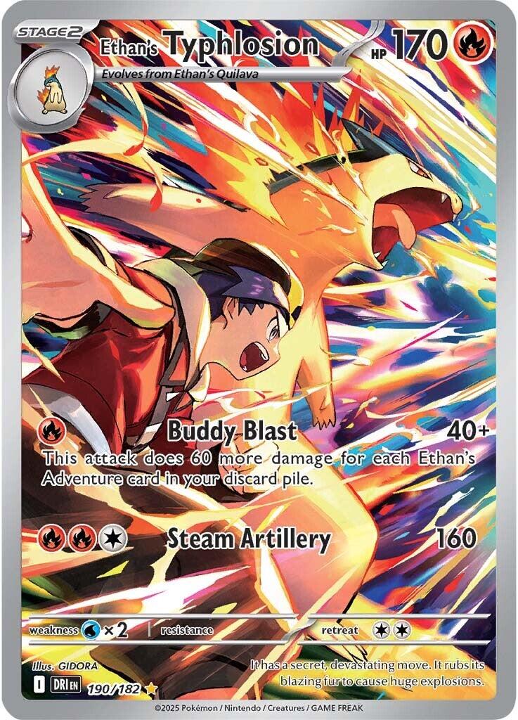 Ethan's Typhlosion (190/182) [Scarlet & Violet: Destined Rivals] | Card Merchant Takapuna