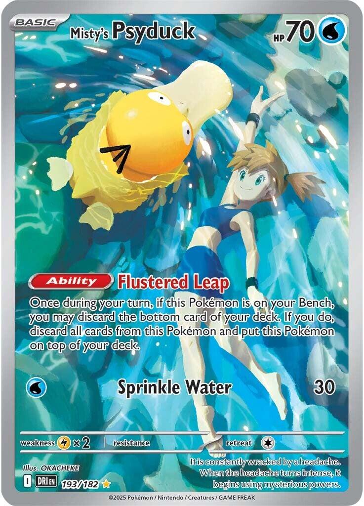 Misty's Psyduck (193/182) [Scarlet & Violet: Destined Rivals] | Card Merchant Takapuna