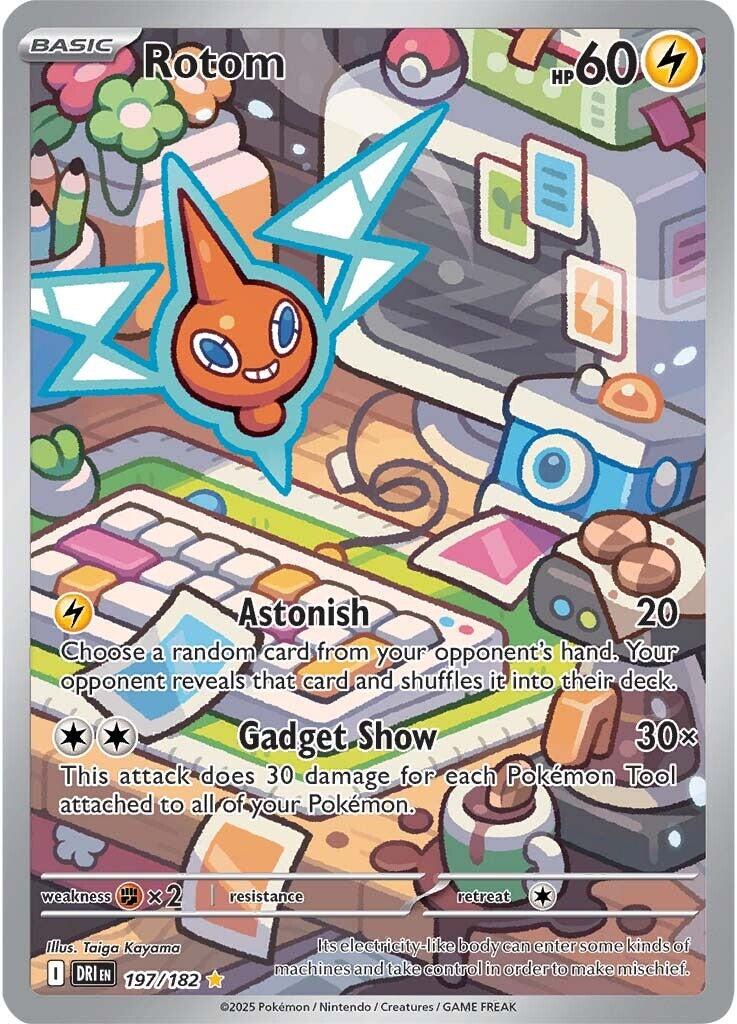 Rotom (197/182) [Scarlet & Violet: Destined Rivals] | Card Merchant Takapuna