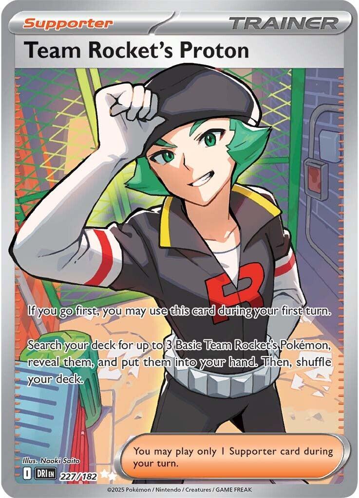Team Rocket's Proton (227/182) [Scarlet & Violet: Destined Rivals] | Card Merchant Takapuna