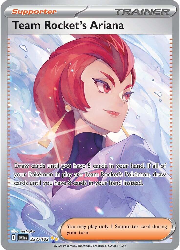 Team Rocket's Ariana (237/182) [Scarlet & Violet: Destined Rivals] | Card Merchant Takapuna