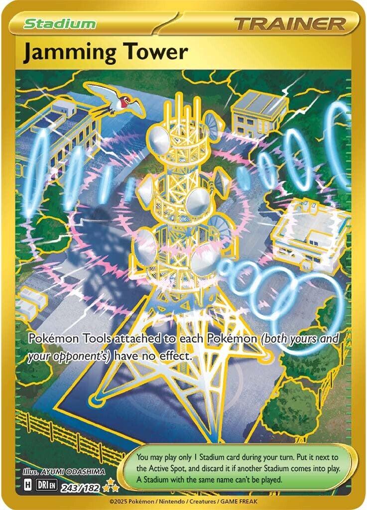 Jamming Tower (243/182) [Scarlet & Violet: Destined Rivals] | Card Merchant Takapuna