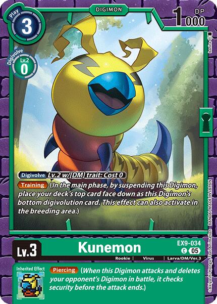Kunemon [EX9-034] [Versus Monsters] | Card Merchant Takapuna