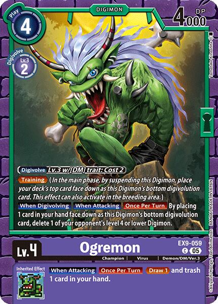 Ogremon [EX9-059] [Versus Monsters] | Card Merchant Takapuna