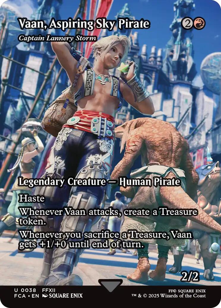 Vaan, Aspiring Sky Pirate - Captain Lannery Storm (Showcase) [FINAL FANTASY : Through the Ages] | Card Merchant Takapuna