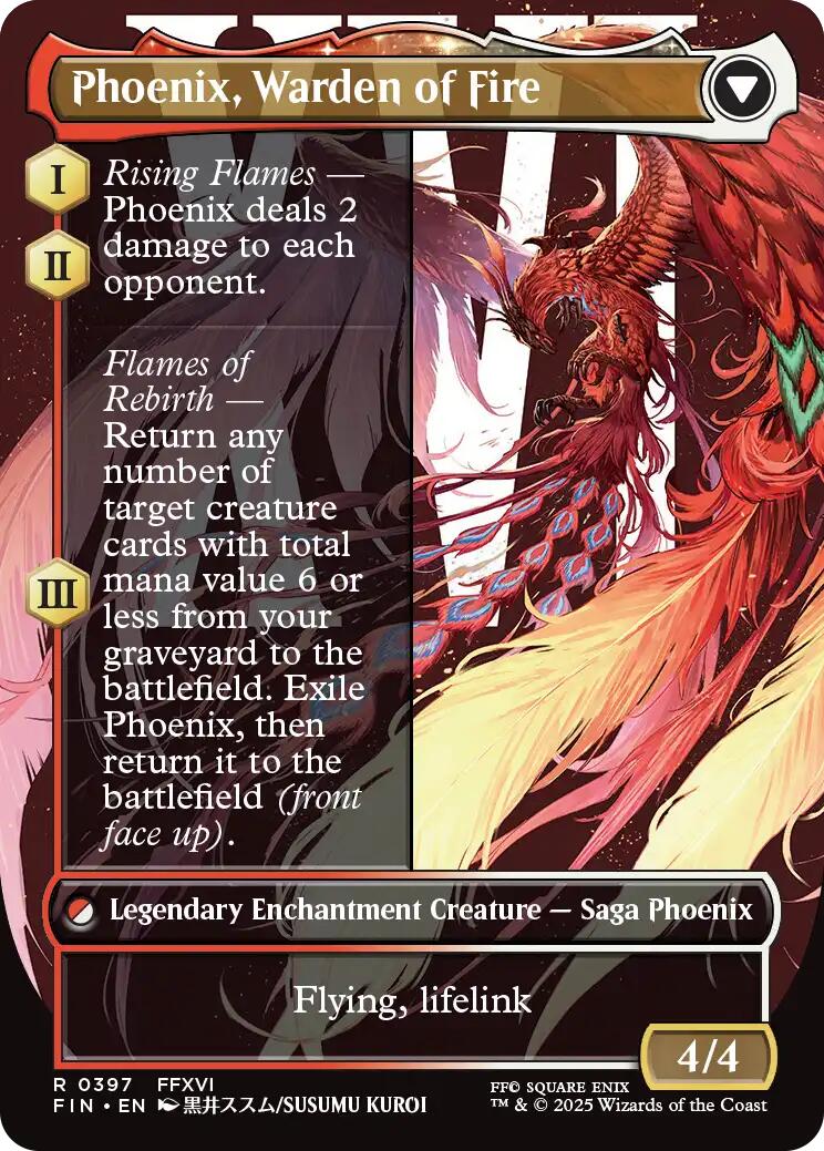 Joshua, Phoenix's Dominant (Borderless) [FINAL FANTASY] | Card Merchant Takapuna