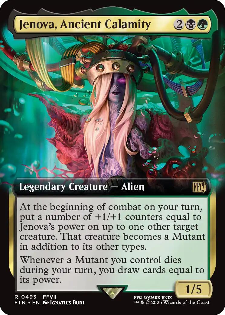 Jenova, Ancient Calamity (Extended Art) [FINAL FANTASY] | Card Merchant Takapuna