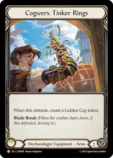 Cogwerx Tinker Rings [SEA008] (High Seas)  Rainbow Foil | Card Merchant Takapuna