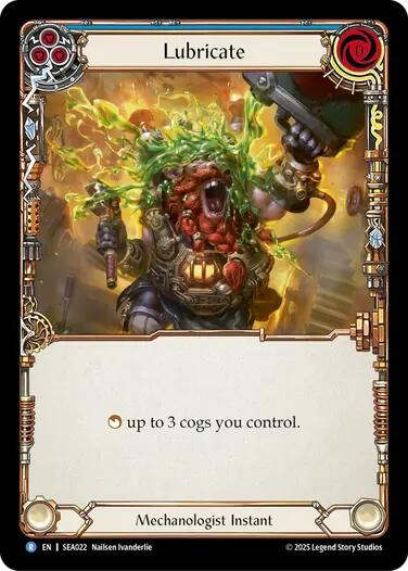 Lubricate [SEA022] (High Seas)  Rainbow Foil | Card Merchant Takapuna