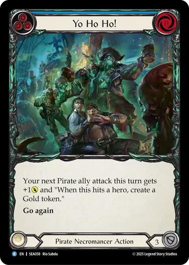 Yo Ho Ho! [SEA058] (High Seas)  Rainbow Foil | Card Merchant Takapuna