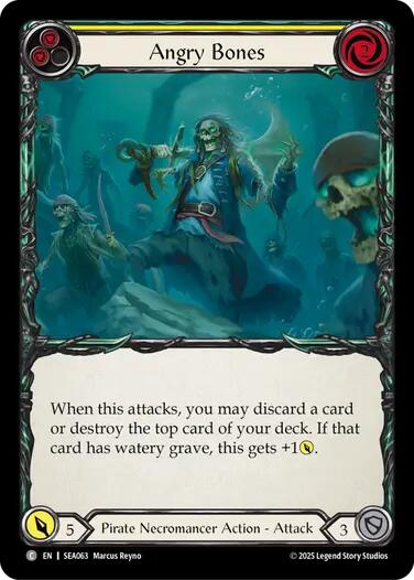Angry Bones (Yellow) [SEA063] (High Seas) | Card Merchant Takapuna