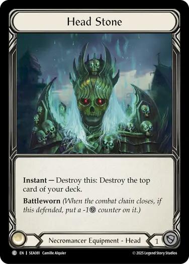 Head Stone [SEA081] (High Seas) | Card Merchant Takapuna