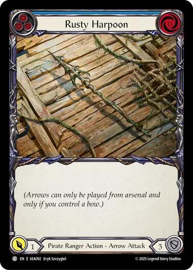 Rusty Harpoon [SEA092] (High Seas)  Rainbow Foil | Card Merchant Takapuna