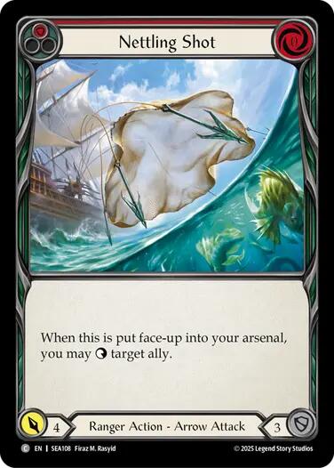 Nettling Shot [SEA108] (High Seas) | Card Merchant Takapuna