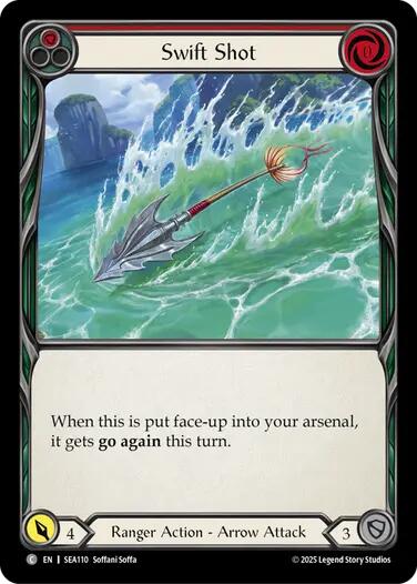 Swift Shot [SEA110] (High Seas)  Rainbow Foil | Card Merchant Takapuna
