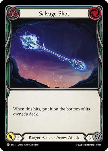 Salvage Shot (Blue) [SEA116] (High Seas) | Card Merchant Takapuna