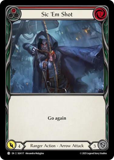 Sic 'Em Shot (Red) [SEA117] (High Seas) | Card Merchant Takapuna