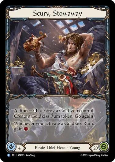 Scurv, Stowaway [SEA123] (High Seas) | Card Merchant Takapuna