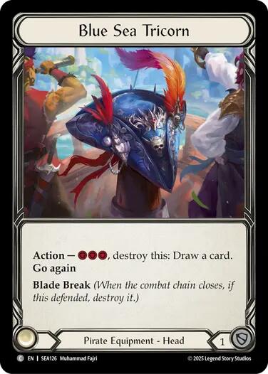 Blue Sea Tricorn [SEA126] (High Seas) | Card Merchant Takapuna