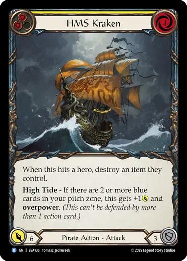 HMS Kraken [SEA135] (High Seas) | Card Merchant Takapuna