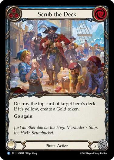 Scrub the Deck [SEA147] (High Seas) | Card Merchant Takapuna