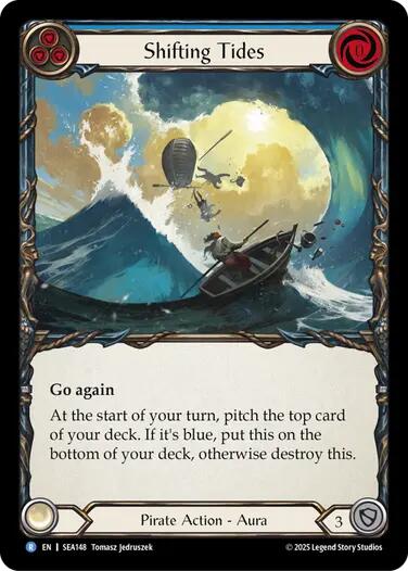 Shifting Tides [SEA148] (High Seas)  Rainbow Foil | Card Merchant Takapuna
