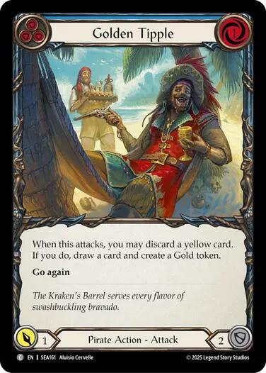 Golden Tipple (Blue) [SEA161] (High Seas) | Card Merchant Takapuna