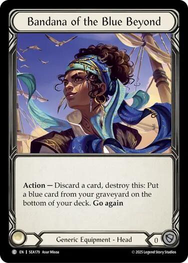 Bandana of the Blue Beyonds [SEA179] (High Seas) | Card Merchant Takapuna