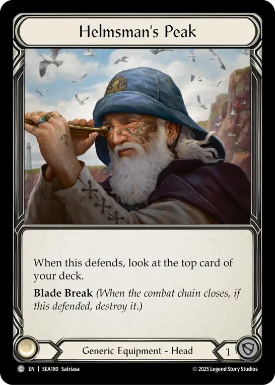 Helmsman's Peak [SEA180] (High Seas) | Card Merchant Takapuna
