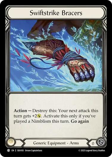 Swiftstrike Bracers [SEA183] (High Seas) | Card Merchant Takapuna