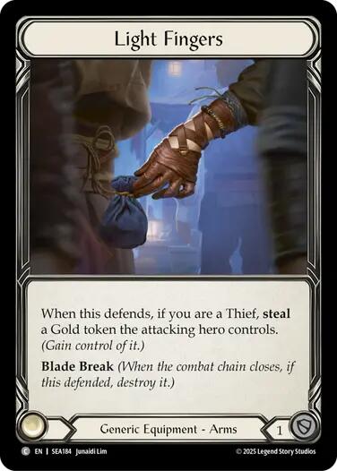 Light Fingers [SEA184] (High Seas) | Card Merchant Takapuna