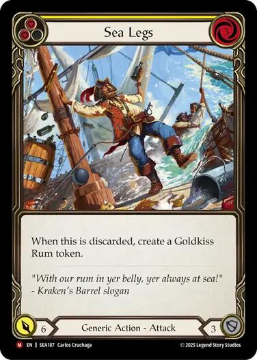 Sea Legs [SEA187] (High Seas) | Card Merchant Takapuna
