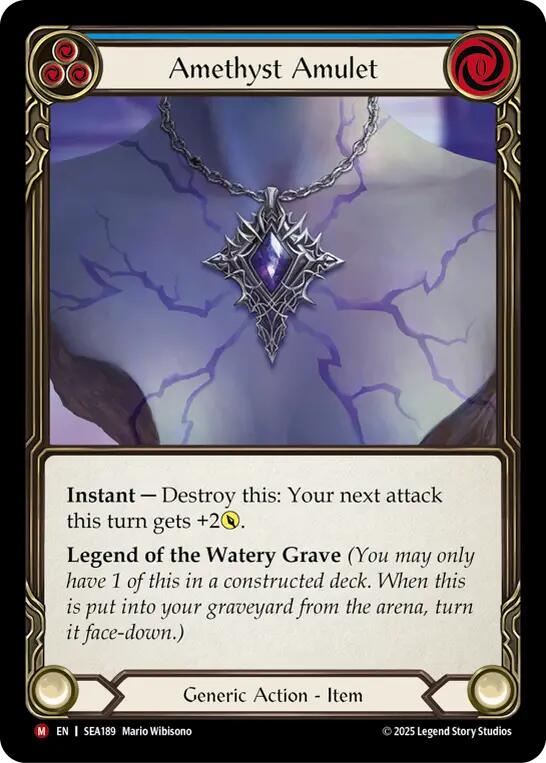Amethyst Amulet [SEA189] (High Seas) | Card Merchant Takapuna
