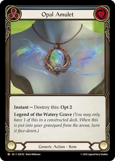 Opal Amulet [SEA192] (High Seas) | Card Merchant Takapuna