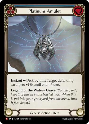 Platinum Amulet [SEA194] (High Seas) | Card Merchant Takapuna