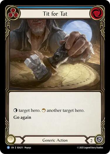 Tit for Tat [SEA211] (High Seas)  Rainbow Foil | Card Merchant Takapuna