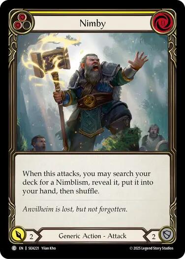 Nimby (Yellow) [SEA221] (High Seas) | Card Merchant Takapuna