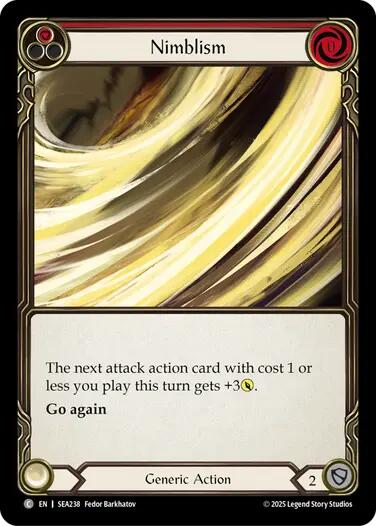 Nimblism (Red) [SEA238] (High Seas) | Card Merchant Takapuna